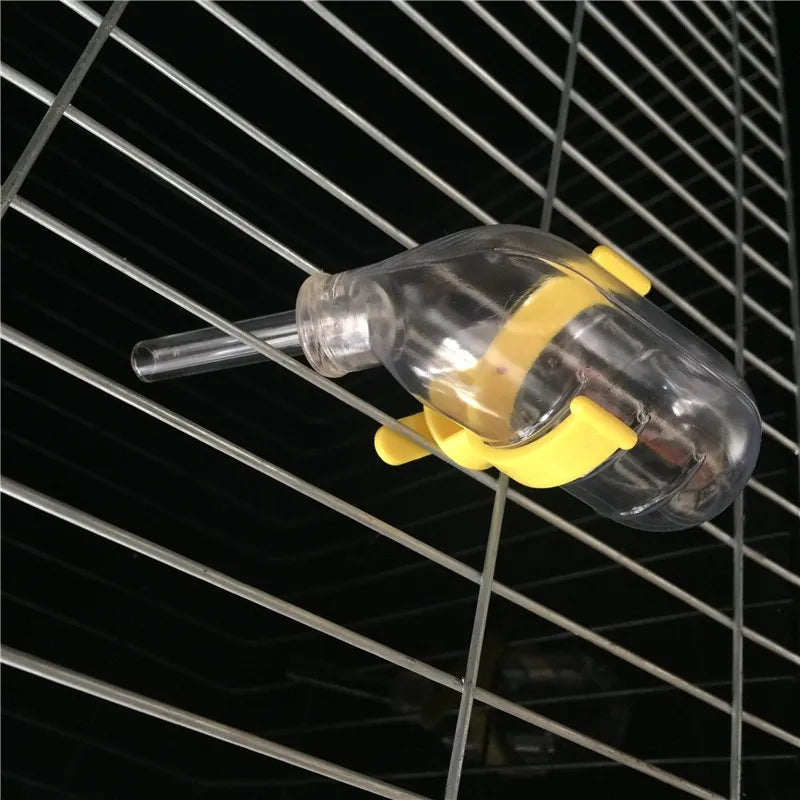 1Pcs Hamster Drinker Hamster Cage Drinker Green Blue Pink We ship randomly Small animal cage drinking water Pets drink water