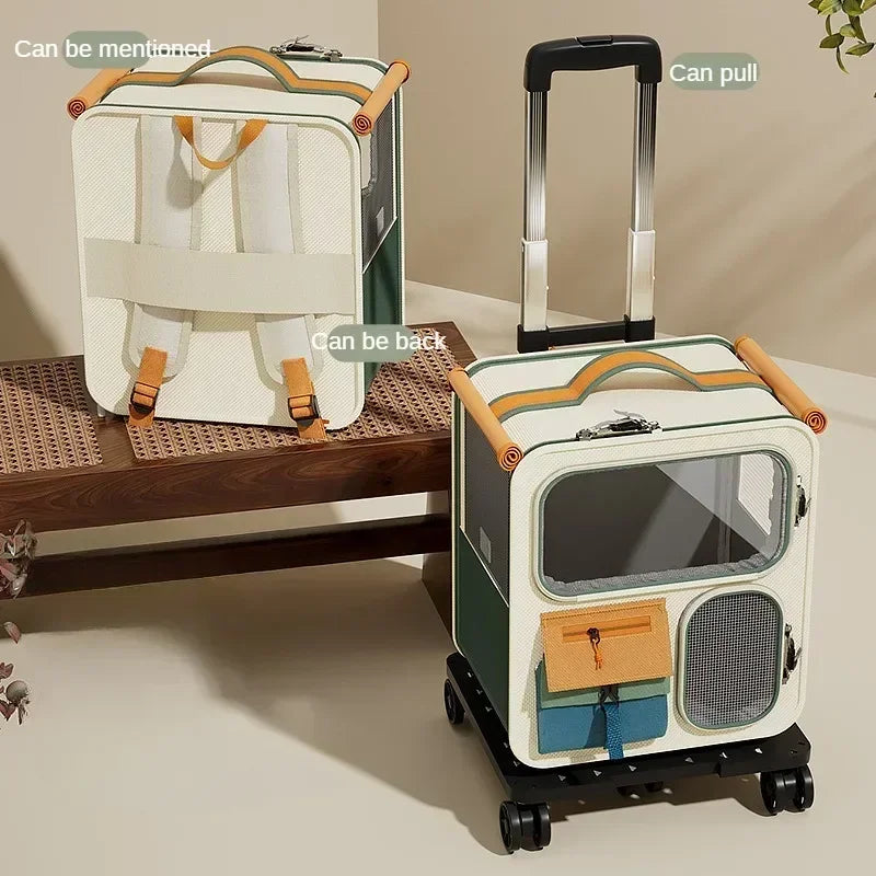Cat Bag for Outdoor Use, Portable Cat Backpack, Pet Backpack, Car Tool, Dog, Large Capacity Luggage
