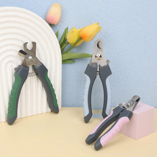 Professional Pet Nail Clipper Dog Cat Nail Clippers Stainless Steel Dog Cat Nail Trimmer Labor-Saving Nail Clipper Pet Supplies