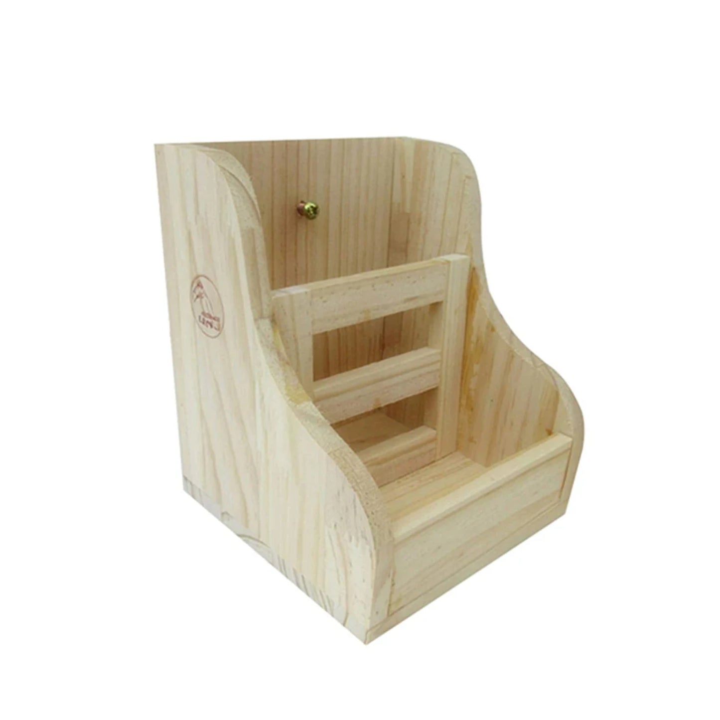 Rabbit Grass Feeder Small Animal Hamster Guinea Pig Food Wooden Tableware Breeding Supplies Grass Holder Bowl Pet Supplies