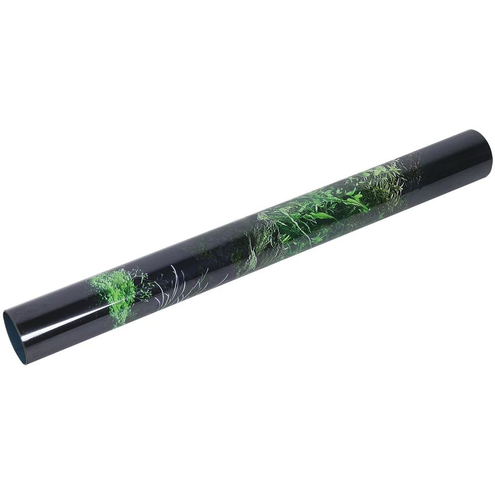 Aquarium Background Sticker Fish Sticker Aquarium Fish Seafloor Water Grass Background Decoration Painting PVC Sticker