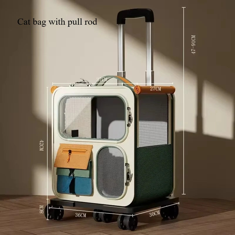 Cat Bag for Outdoor Use, Portable Cat Backpack, Pet Backpack, Car Tool, Dog, Large Capacity Luggage