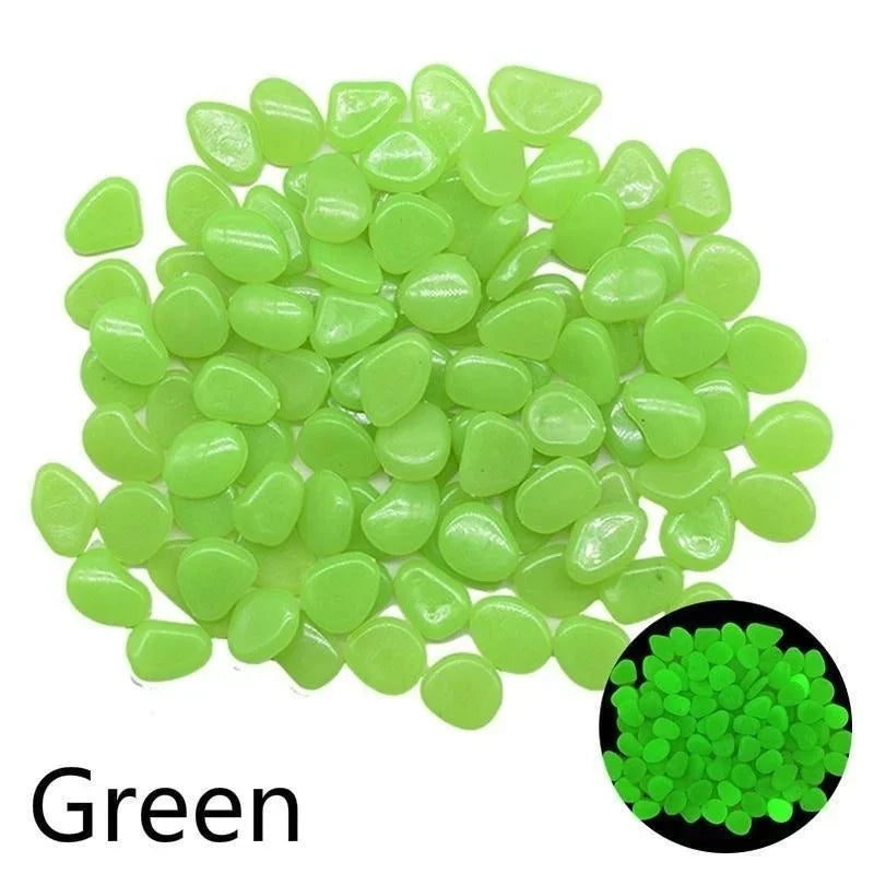 Luminous Stones Glow In The Dark Pebbles Glowing Stones Outdoor Walkways Home Garden Yard Decor Fish Tank Pebble Rocks