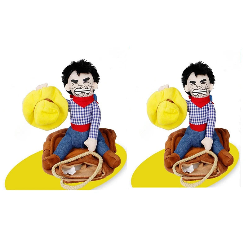 NONOR Halloween Party Dog Clothes Funny Cowboy Dressing Up Jacket Coats French Bulldog Chihuahua Costumes for Small Large Dogs