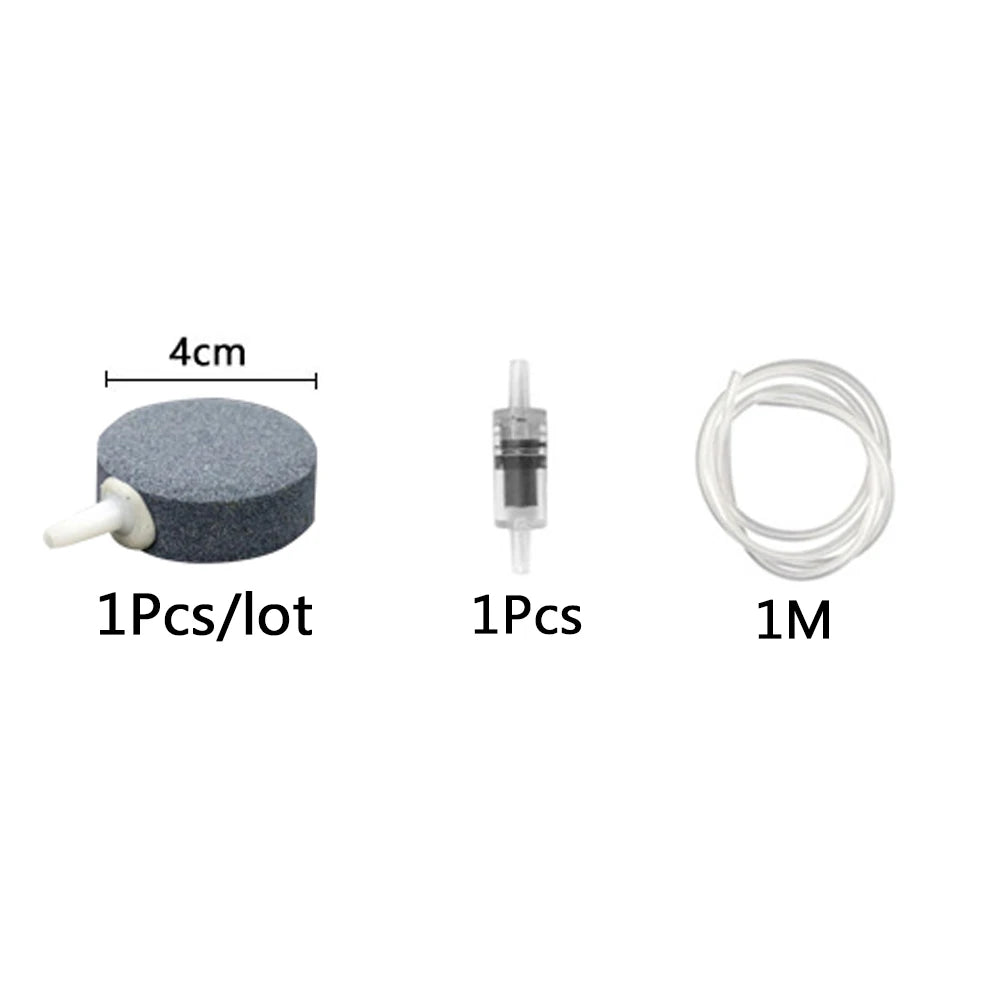 Adjustable Aquarium Air Pump 110V~220V Air Pump 3W~12W For Bedroom Fish Tank Silent Oxygen Pump Air Compressor