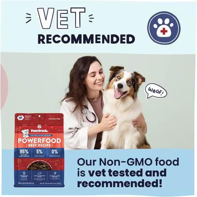 Pawstruck Beef High Protein Grain-Free Air-Dried Dog Food