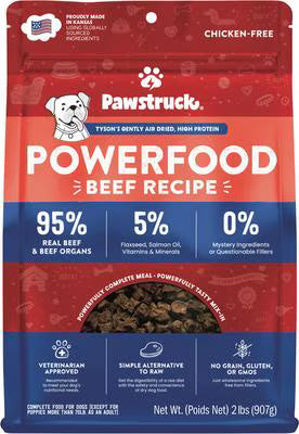 Pawstruck Beef High Protein Grain-Free Air-Dried Dog Food