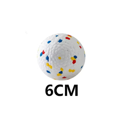 Pet Dog Toy Super Bite Resistant Ball Light Chew ETPU Ball High Elastic Interactive Throwing Flying Toys For Dogs Accessories