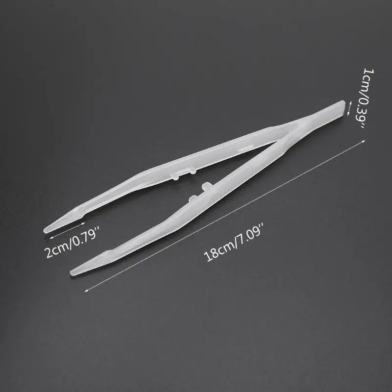 Reptile Tweezers Noctilucence Clip Feeding Tongs Live Food Feeding Clamp Random Color