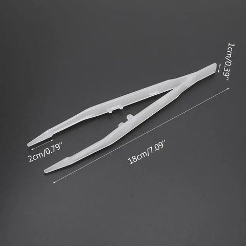 Reptile Tweezers Noctilucence Clip Feeding Tongs Live Food Feeding Clamp Random Color