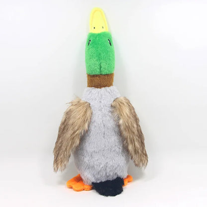 Cute Plush Duck Dogs Squeak Toys Funny Play Intereactive Chew Toy for Small Medium Dog Suplipes Accessories