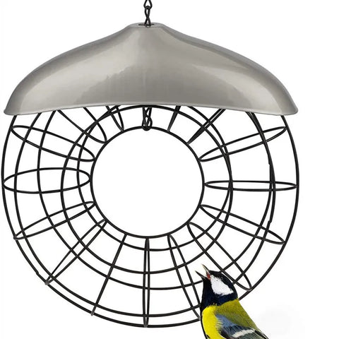 Bird Feeder Feed Station Hanging Garden Plastic Birds Food Dispenser Feeders Outdoor Tree Decoration Fat Ball Suet Feeder
