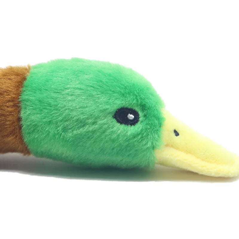 Cute Plush Duck Dogs Squeak Toys Funny Play Intereactive Chew Toy for Small Medium Dog Suplipes Accessories