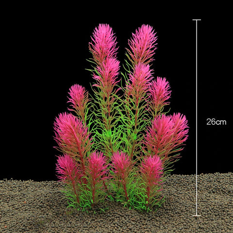 Artificial Aquarium Plants Decoration Fish Tank Water Plant Grass Ornament Plastic Underwater Aquatic Water Weeds Viewing Decor