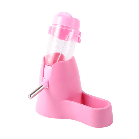 Pet Hamster Drinker Water Bottle Dispenser Feeder Hanging Pet Guinea Pig Squirrel Rabbit Drinking Head Pipe Fountain