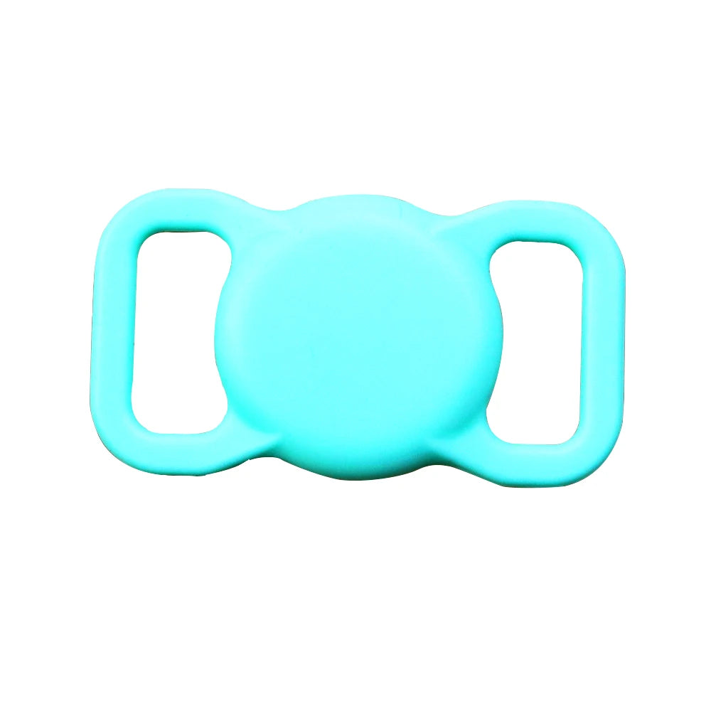 Airtag Pet Lose Proof Silicone Protective Case Dog and Cat Lose Proof GPS Luminous Apple AirTag Case Collar Tracker Protector