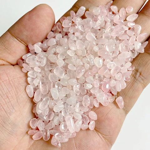 Natural Stone Gravel Crystal Chips 3-5mm Irregular Amethysts Quartz Reiki Healing Tumbled Stone for DIY Fish Tank Bonsai Decor