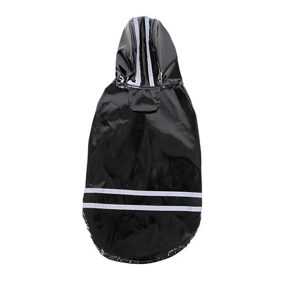 Summer Outdoor Puppy Pet Rain Coat S-XL Hoody Waterproof Jackets PU Raincoat for Dogs Cats Apparel Clothes Wholesale
