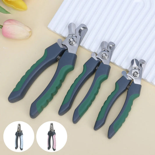 Professional Pet Nail Clipper Dog Cat Nail Clippers Stainless Steel Dog Cat Nail Trimmer Labor-Saving Nail Clipper Pet Supplies