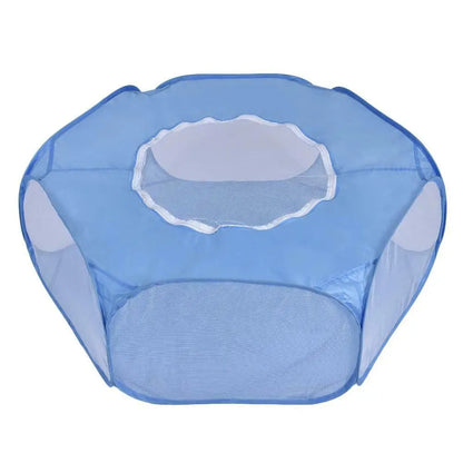 Portable Pet Puppy Rabbit Playpen Indoor Outdoor Small Animal Hamsters Fence Tent Cage with Cover Waterproof Pets Camping House