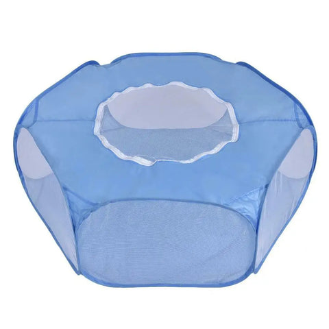 Portable Pet Puppy Rabbit Playpen Indoor Outdoor Small Animal Hamsters Fence Tent Cage with Cover Waterproof Pets Camping House