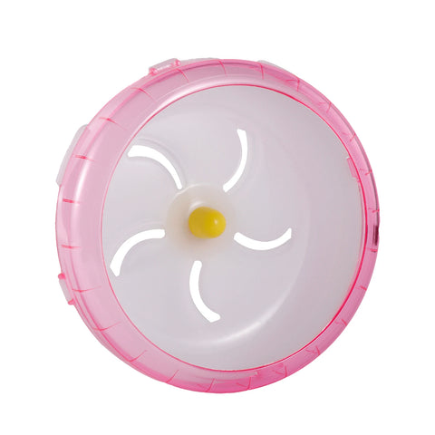 Hamster Running Disc Toy 3-Size Silent Small Pet Rotatory Jogging Wheel Small Pets Sports Wheel Toys Hamster Cage Accessories