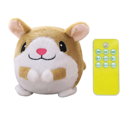 Cartoon Pig Active Moving Plush Toy for Dogs – Washable, USB Rechargeable, Interactive Talking Moving Ball Toy
