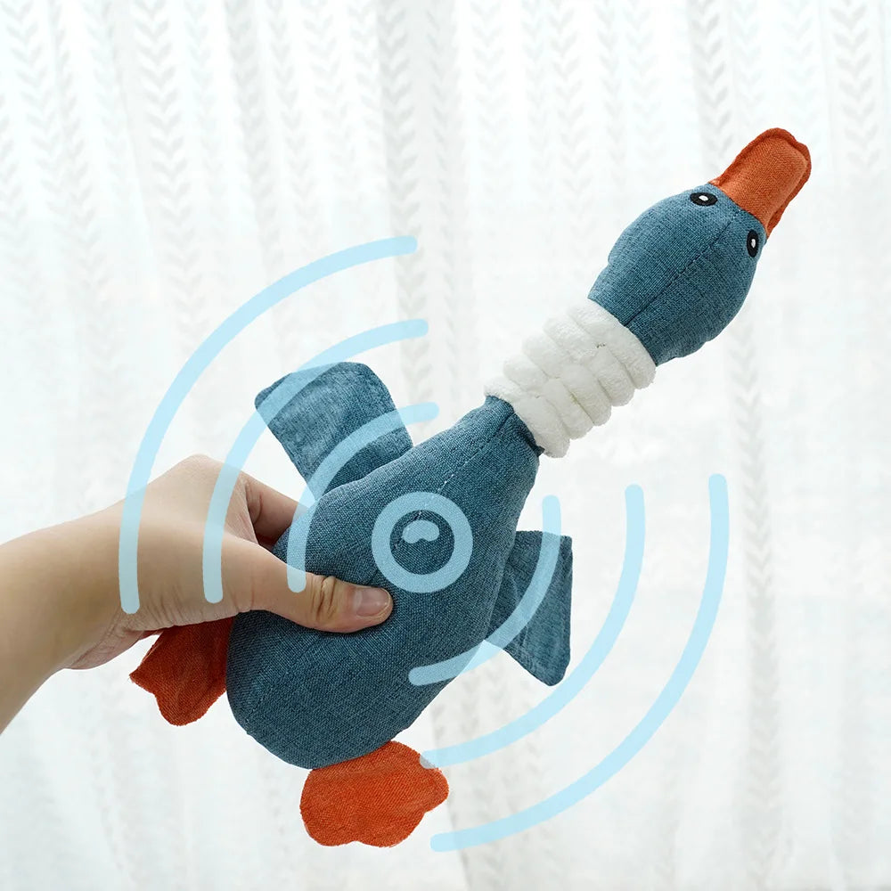 Toys Geese Sound Bite Resistant Teeth Grinding Teeth Cleaning Dog Supplies