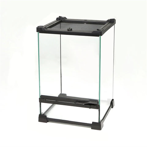 Tempered glass reptile terrarium,suitable for geckos, lizards, tarantula,spiders,horned frogs, turtles, snakes, etc.