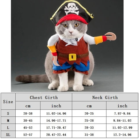 Funny Dog Clothes Pet Cat Costumes Puppy Sweatshirt Stand Up Suit Dog Cosplay Clothes Party Festival Clothing Dog Accessories
