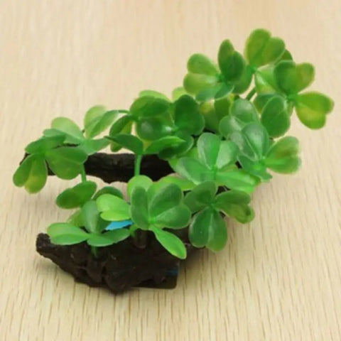 Simulated Water Plants Turtle Tank Scenery Plants Aquarium Fish Tank Decoration Sunken Wood