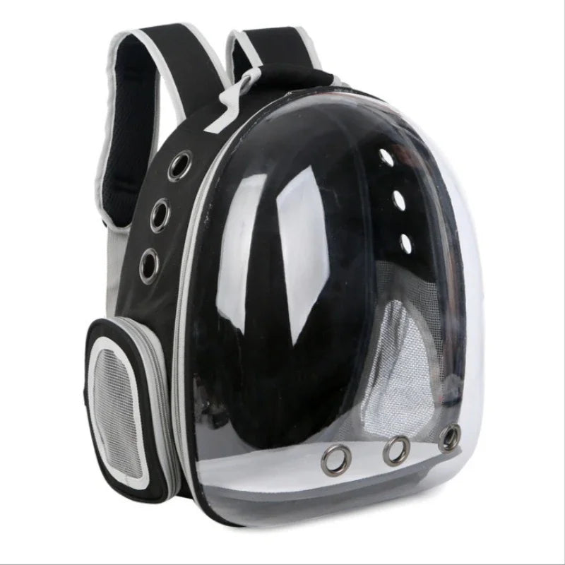 Premium Transparent Breathable Space Capsule Backpack Lightweight Portable Soft Carrier Bag for Dogs Travel Outdoor