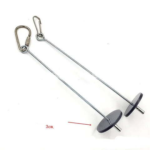 Bird Toy Skewer Fruit Spear Hanging Holder Pet Parrot Parakeet Meat Feeding Fork Stainless Steel Stick For Vegetable Skewer