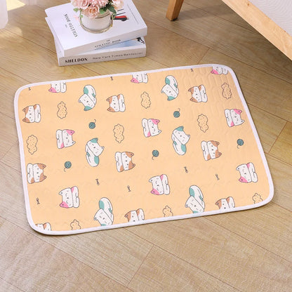 Dog Bed Cats Cooling Mat Latex Dampproof Pet Blankets Dog Sleeping Pad Non-slip House for Cats in Summer