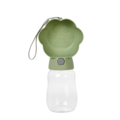 Portable Dog Water Bottle for Small Large Dogs Cats Leakproof Puppy 2 in 1 Water Food Container Chihuahua Bulldog Pet Supplies