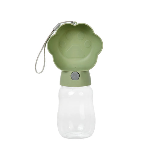 Portable Dog Water Bottle for Small Large Dogs Cats Leakproof Puppy 2 in 1 Water Food Container Chihuahua Bulldog Pet Supplies