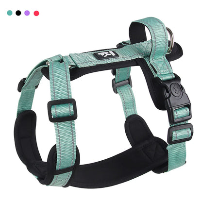 Reflective Puppy & Small Dog Vest Harness with Handle for Easy Control and Adjustable Chest Straps