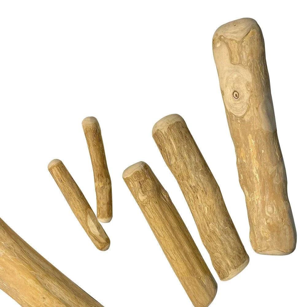 FZCSPEED Coffee Wooden Dog Chew Toy, Dog Wooden Chew Stick, for Tooth Pressure Relief, Toys