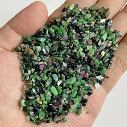 Natural Stone Gravel Crystal Chips 3-5mm Irregular Amethysts Quartz Reiki Healing Tumbled Stone for DIY Fish Tank Bonsai Decor