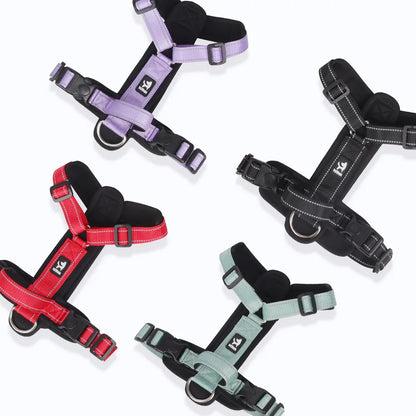 Reflective Puppy & Small Dog Vest Harness with Handle for Easy Control and Adjustable Chest Straps