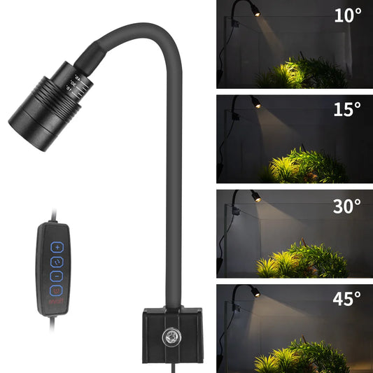 USB Aquarium Light Lighting plants Grow Light Super Slim LED 3W Aquatic Plant Lighting Waterproof Clip-on Lamp For Fish Tank