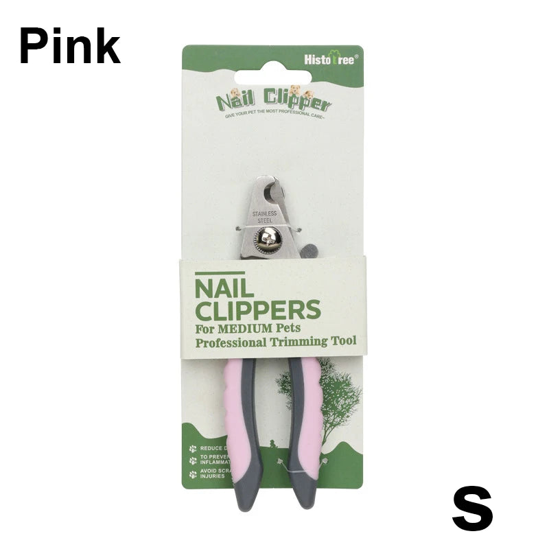 Professional Pet Nail Clipper Dog Cat Nail Clippers Stainless Steel Dog Cat Nail Trimmer Labor-Saving Nail Clipper Pet Supplies