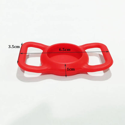 Airtag Pet Lose Proof Silicone Protective Case Dog and Cat Lose Proof GPS Luminous Apple AirTag Case Collar Tracker Protector