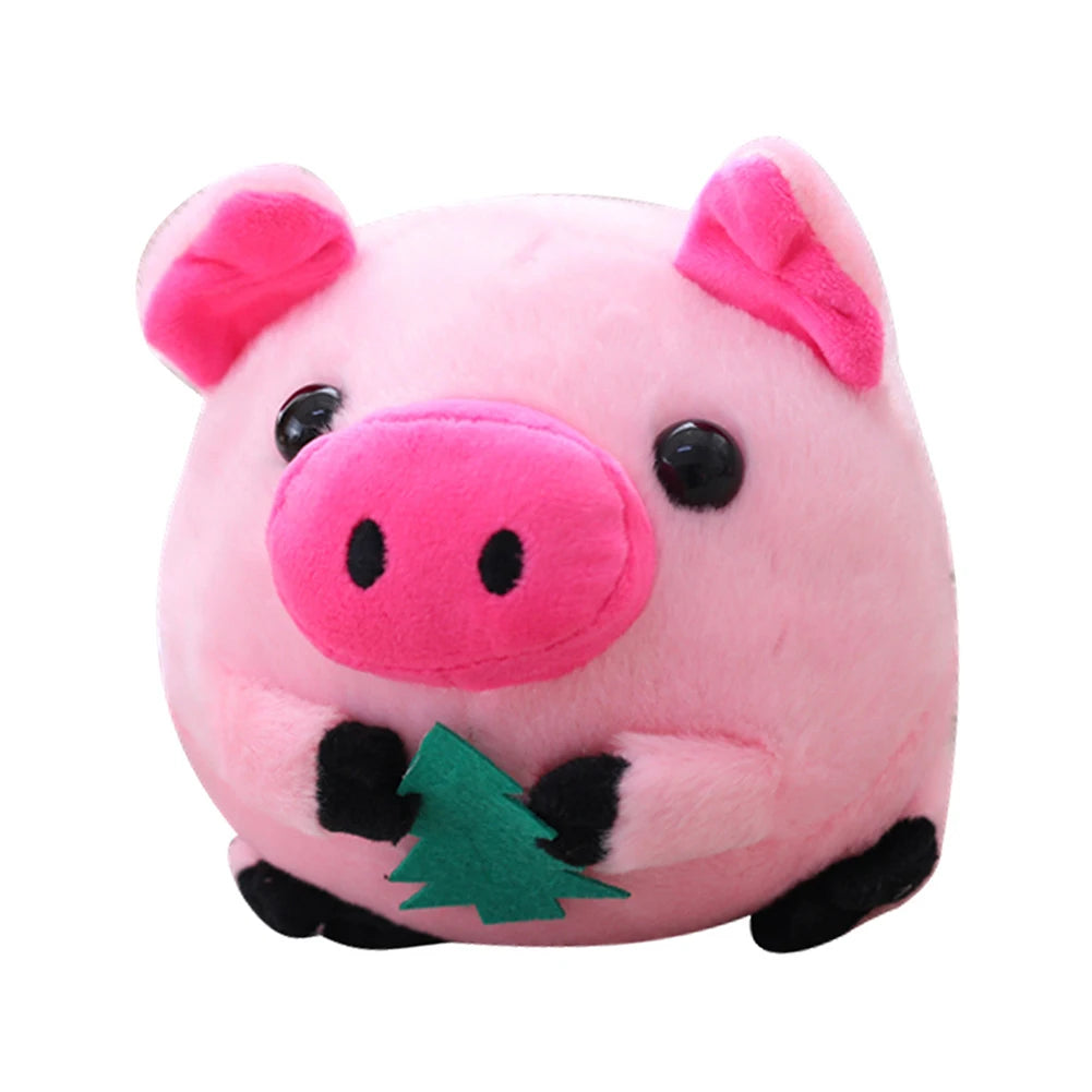 Cartoon Pig Active Moving Plush Toy for Dogs – Washable, USB Rechargeable, Interactive Talking Moving Ball Toy