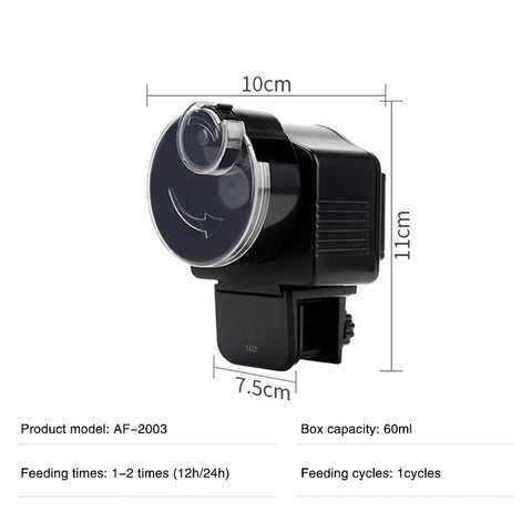 Digital Automatic Auto Tank Pond Fish Food Feeder with Aquarium Fishes Feeding Timer Auto Manual Pet Feeder Lcd Feeding Machine