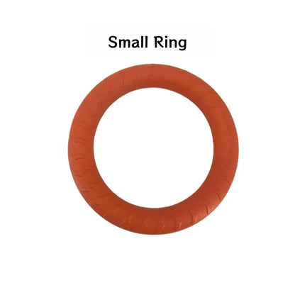 EVA Pet Toy Ball Dog Floating Ball Training Dog Pull Ring Bite Resistant Teething Pet Ball Rope Ball Foam Bite Resistant Dog Toy