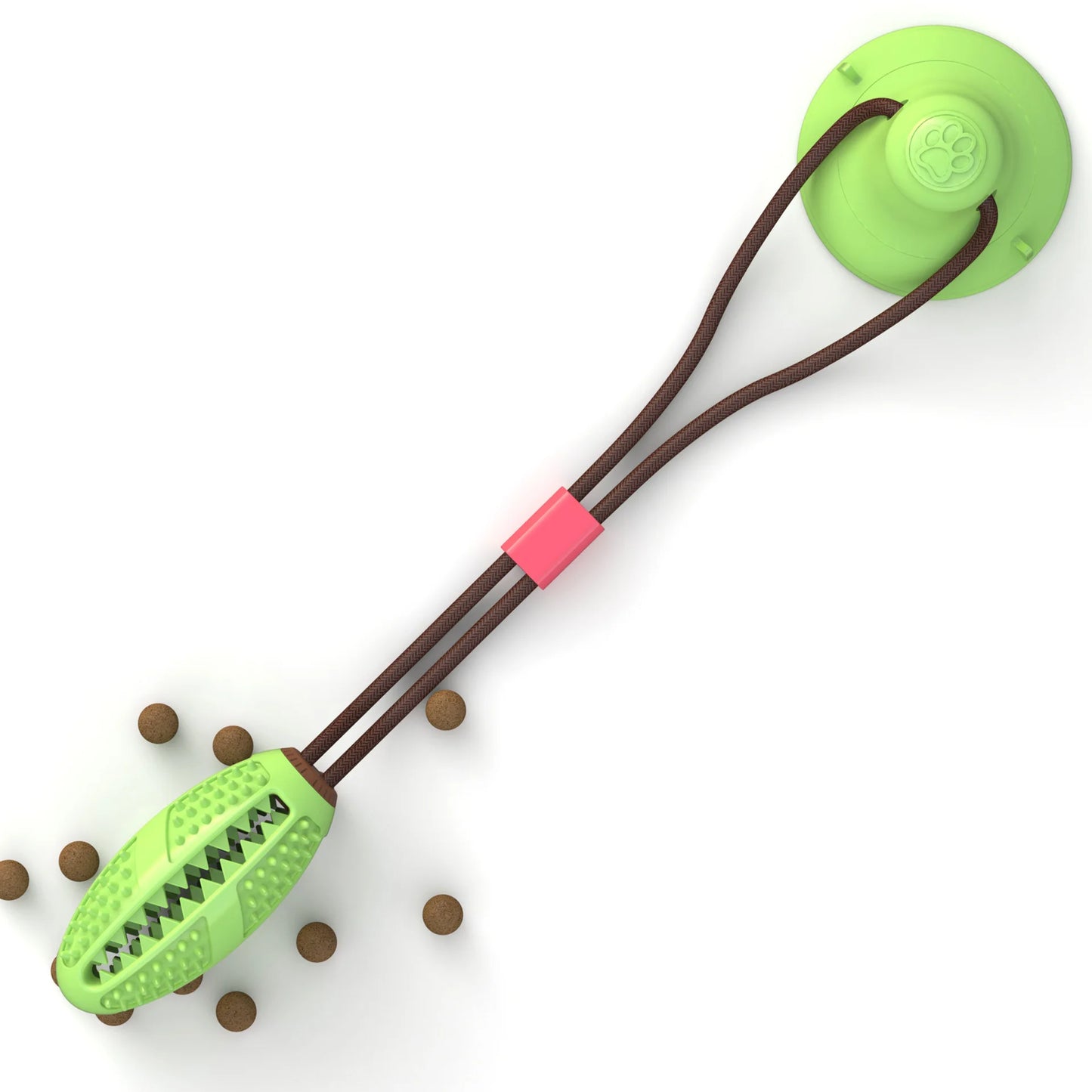 Large Dog Ball Toys Suction Cup Ropes Interactive Leaking Slow Feeder Chew Toy Toothing Clean Toys3ys