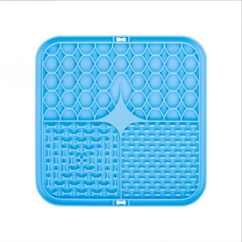 1PC Pet Licking Pad Slow Food Pad Dog Bowl Cat Pet Puppy Choke Proof Silicone Pet Slow Food Pad Cat And Dog Feeding Supplies
