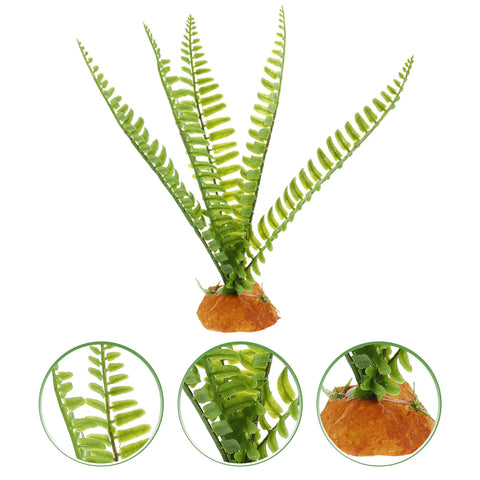 Reptile Plants Terrarium Vines Artificial Leaves Hide Gecko Tank Accessories Habitat Decorations Dragon Lizard Snake Geckos