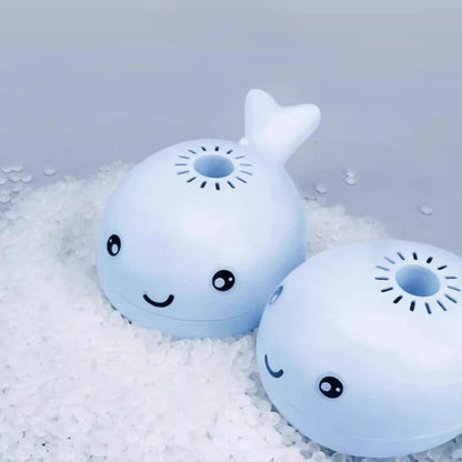 Interactive Cat Electric Ball Toy Simulated Whale Kitten Toy USB Dual Function Fan Teaser Supplies for Cats